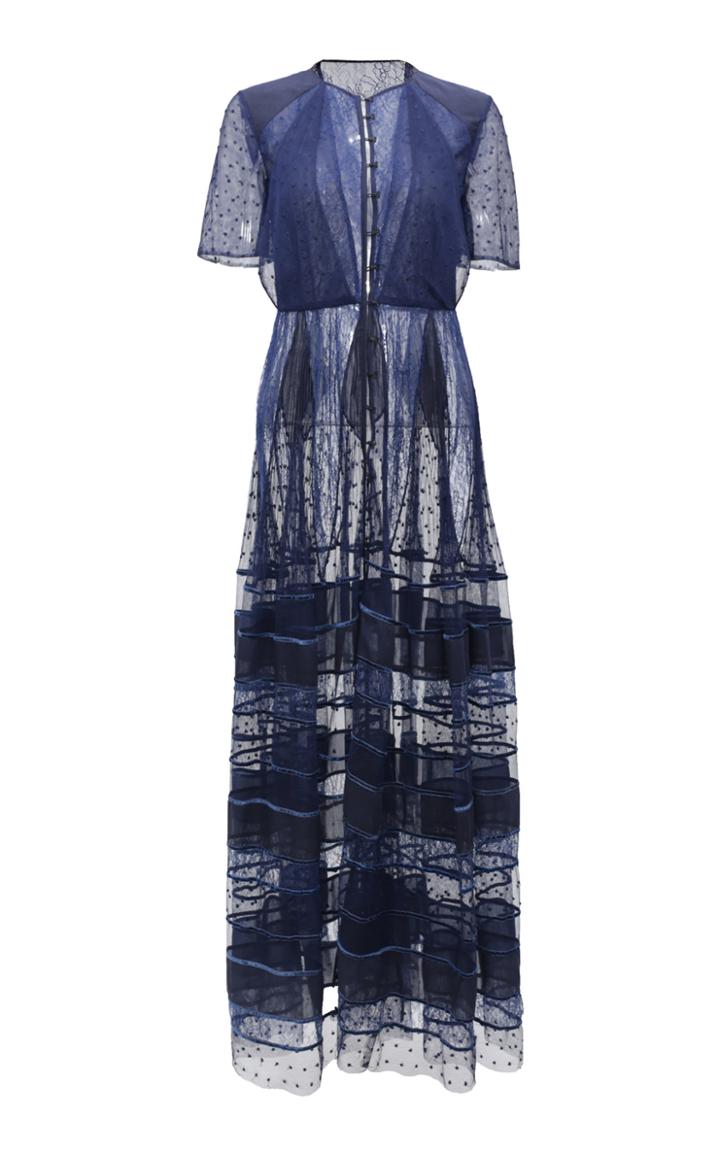 Saptodjojokartiko Stripes Hook Front Dress