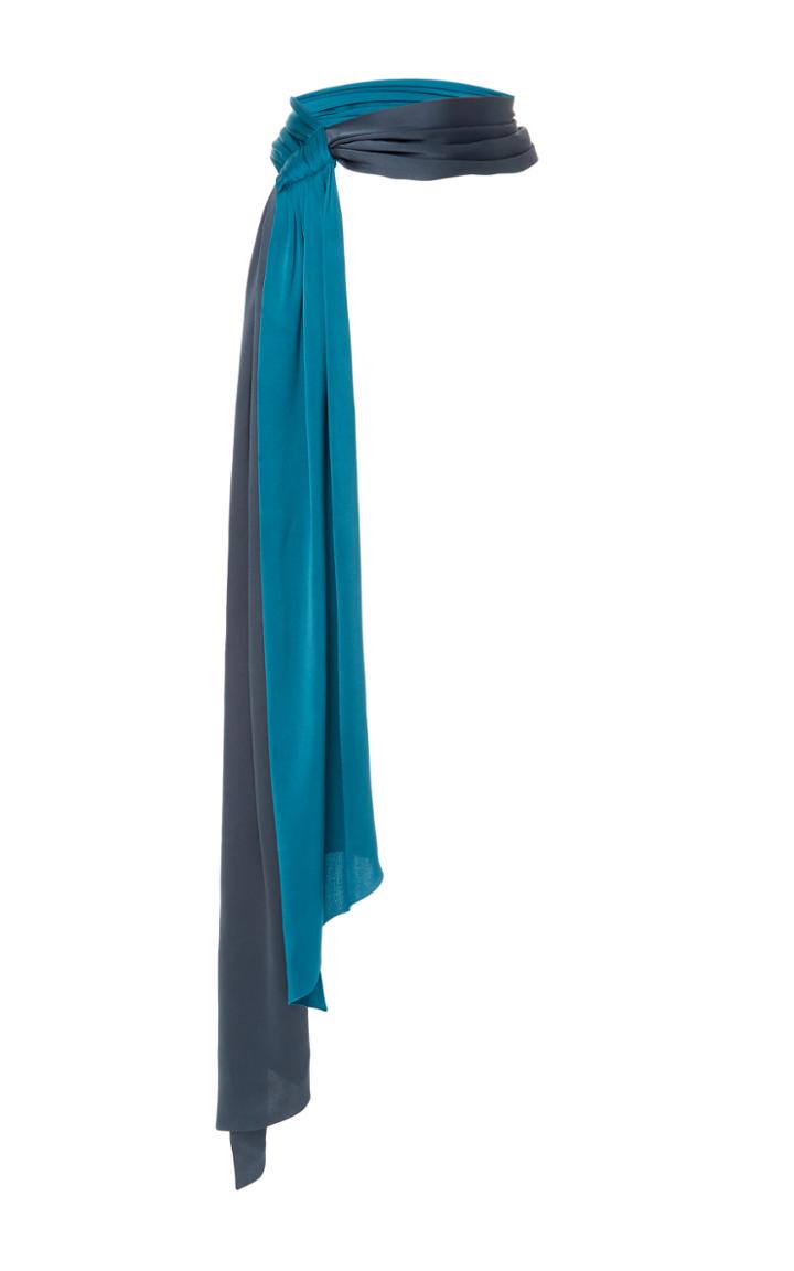 Paule Ka Satin Two Tone Belt