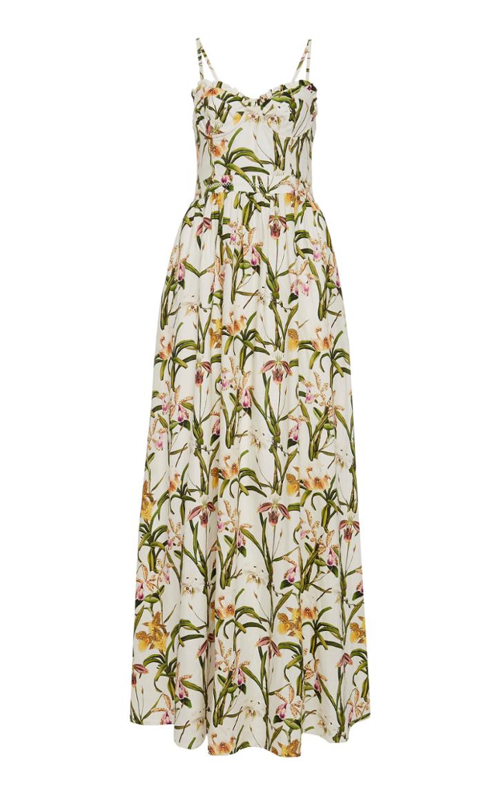Moda Operandi Agua By Agua Bendita Acacia Flora Maxi Dress Size: Xs