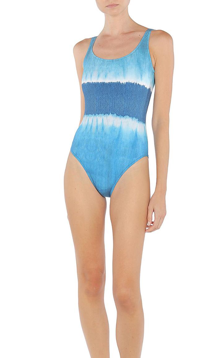 Moda Operandi Alberta Ferretti I Love Summer One Piece Scoop Neck