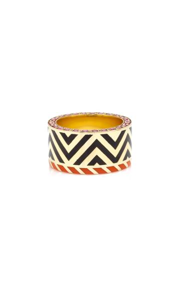 Alice Cicolini Memphis Chevron Ring