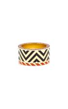 Alice Cicolini Memphis Chevron Ring