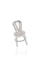 Moda Operandi Area Glass Crystal Chair Earring