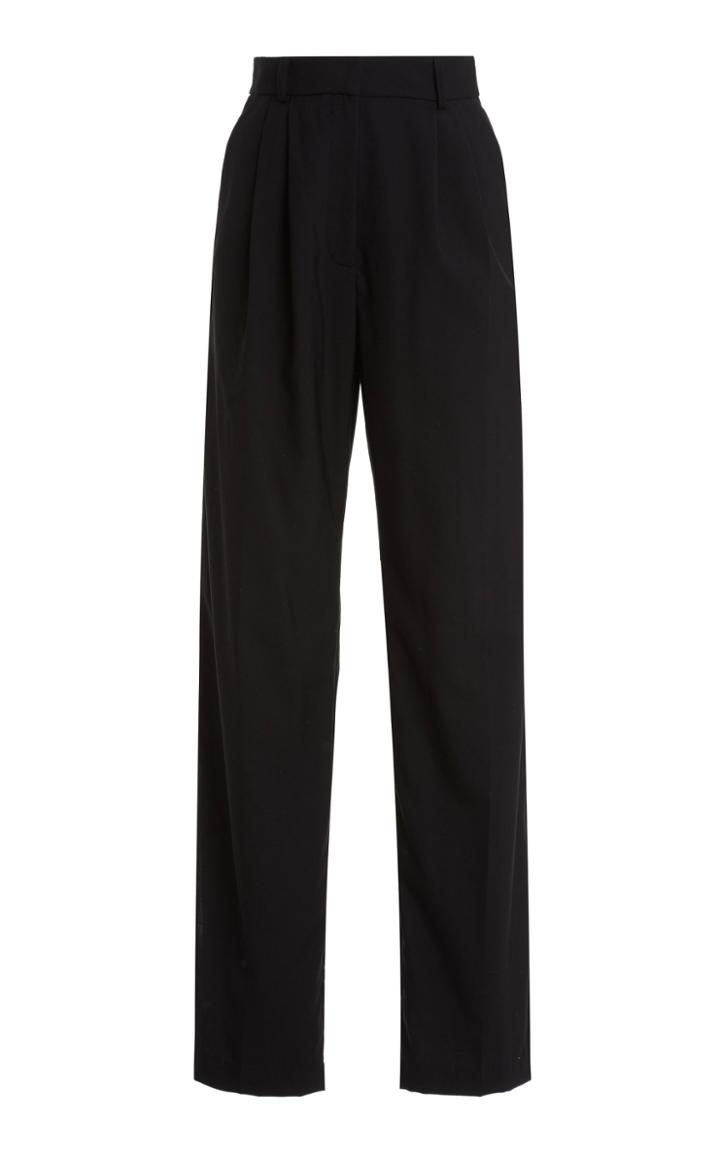 Moda Operandi A.w.a.k.e. Mode Slit High-rise Cady Pants