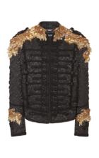 Dolce & Gabbana Embellished Jacquard Organza Jacket