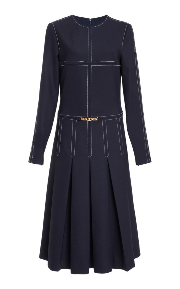 Tory Burch Cordelia Pleated Dress