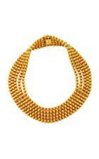 Moda Operandi Lalaounis 18k Yellow Gold Minoan Five Strand Necklace