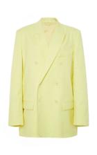 The Attico Cotton-blend Cady Blazer