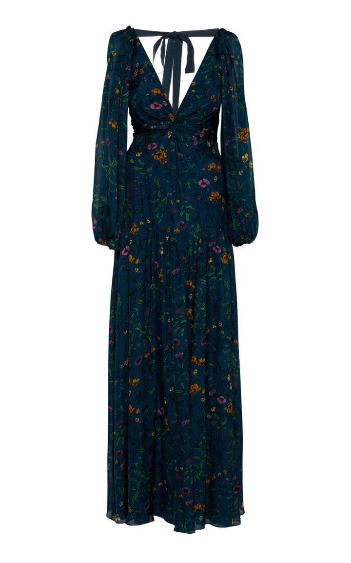 Amur Gwenevere Floral-patterned Maxi Dress
