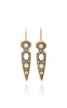 Elie Top Stilet Opal Earrings