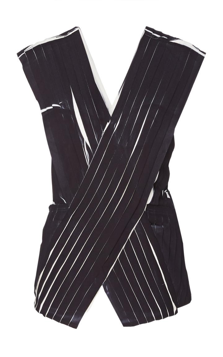 Moda Operandi 3.1 Phillip Lim Pleated Cross-over Top Size: 4