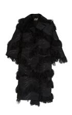 Moda Operandi Libertine Mourning Fringe Embellished Coat
