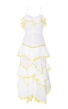 Maria Lucia Hohan Iris Sleeveless Cotton Voile Dress