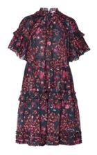 Ulla Johnson Fawn Tiered Ruffle Cotton Mini Dress