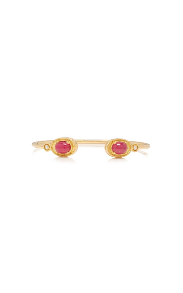 Ilias Lalaounis 18k Gold Ruby And Diamond Bracelet