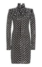 Richard Quinn Sequined Polka Dot Dress