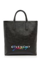 Givenchy Tag Printed Leather Tote