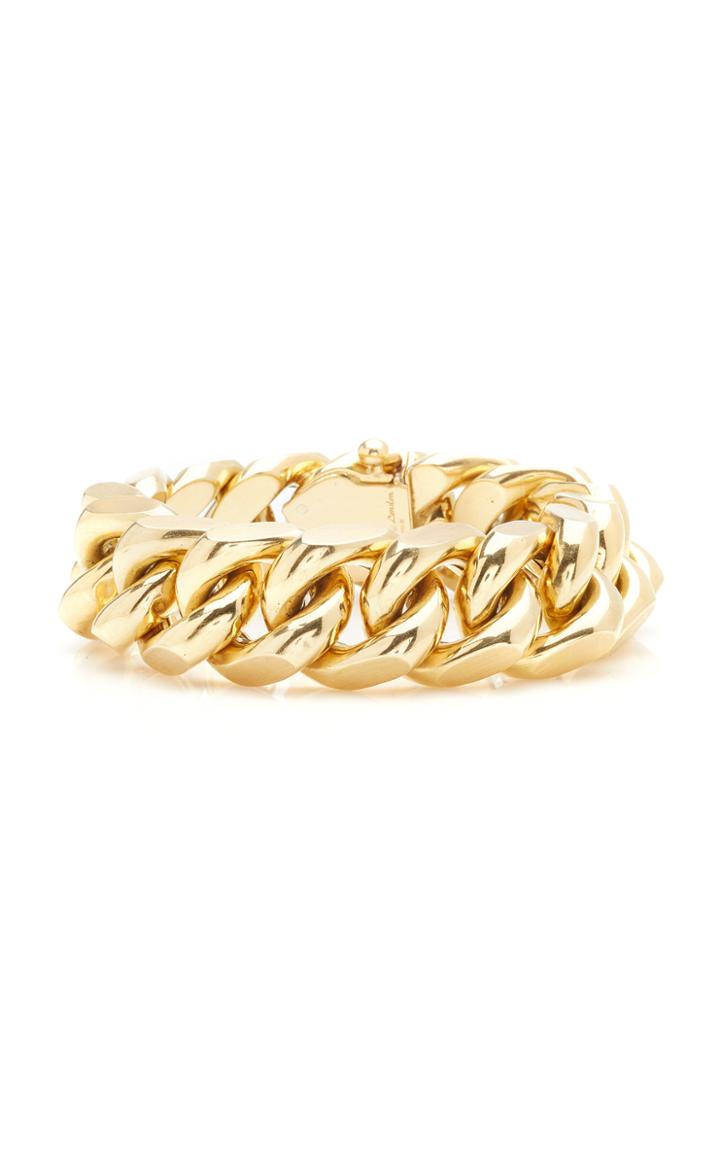 Moda Operandi Stephen Russell One Of A Kind Cartier 18k Gold Link Bracelet