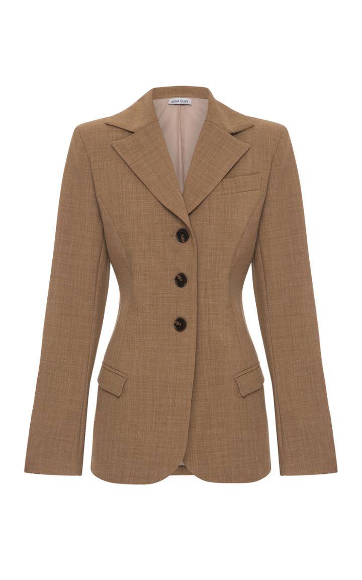 Moda Operandi Anna Quan Sofia Wool-blend Blazer