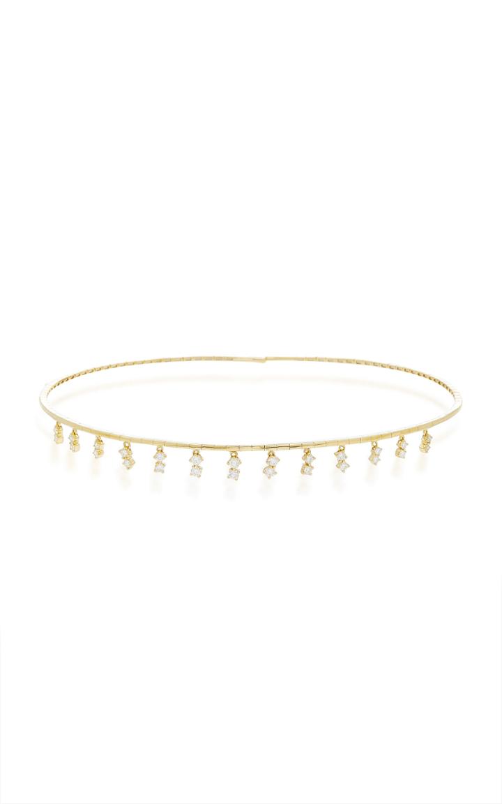 Suzanne Kalan Dangling Diamond Choker