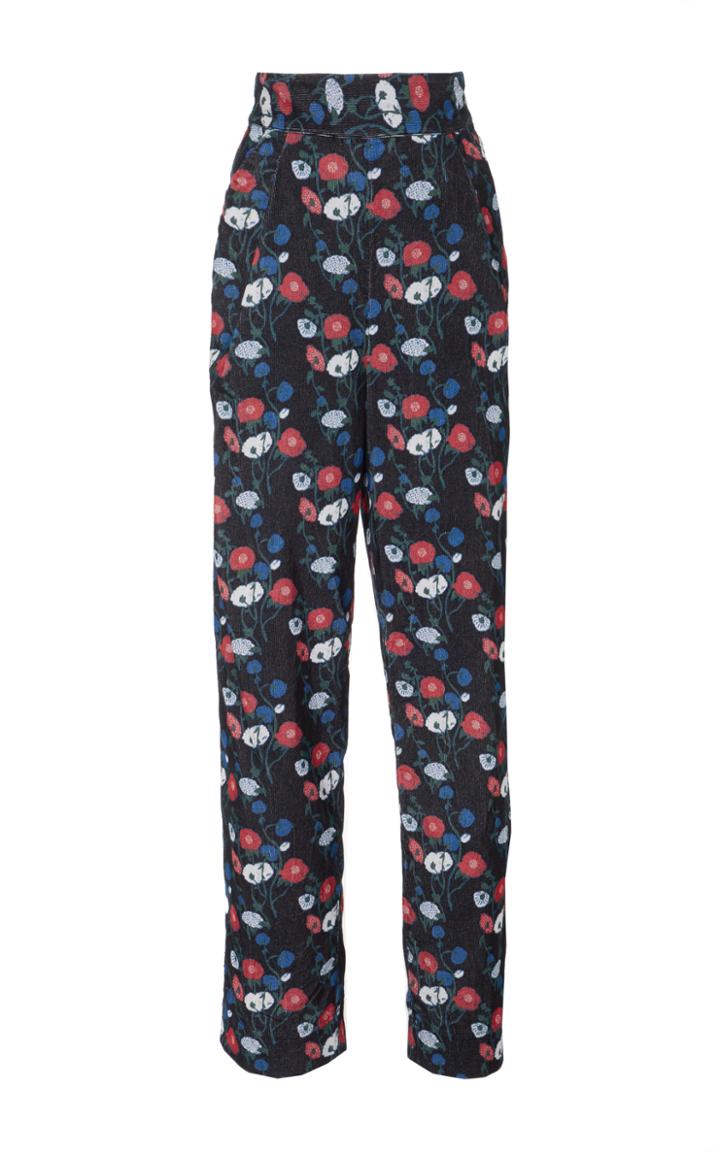 Whit Printed Plum Pant