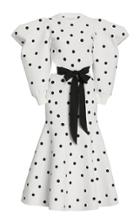 Moda Operandi Carolina Herrera Dot Print Viscose-blend Cut-out Dress