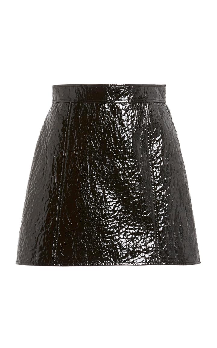 Moda Operandi George Keburia Vegan Faux Leather Mini Skirt