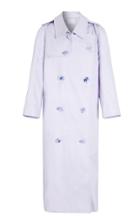 Christopher Esber Detachable Sleeve Double Breasted Trench