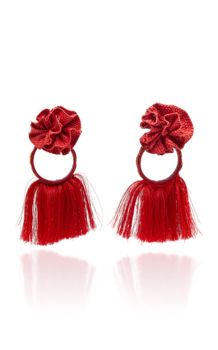 Johanna Ortiz Rust Anis Earrings