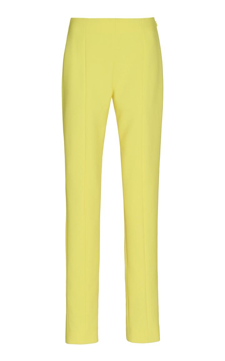 Moda Operandi Mugler Scuba High-rise Slim-leg Pants Size: 36