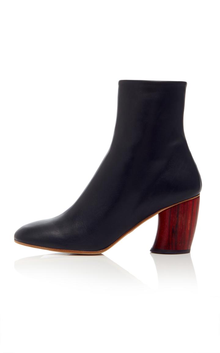 Proenza Schouler Wooden Heel Bootie