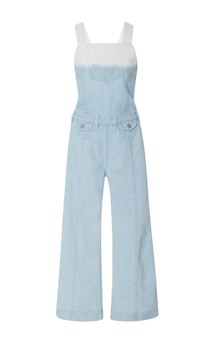 Ulla Johnson Claude Ombre Overall Jumpsuit
