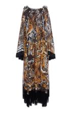 Moda Operandi Dolce & Gabbana Printed Georgette Maxi Dress Size: 36