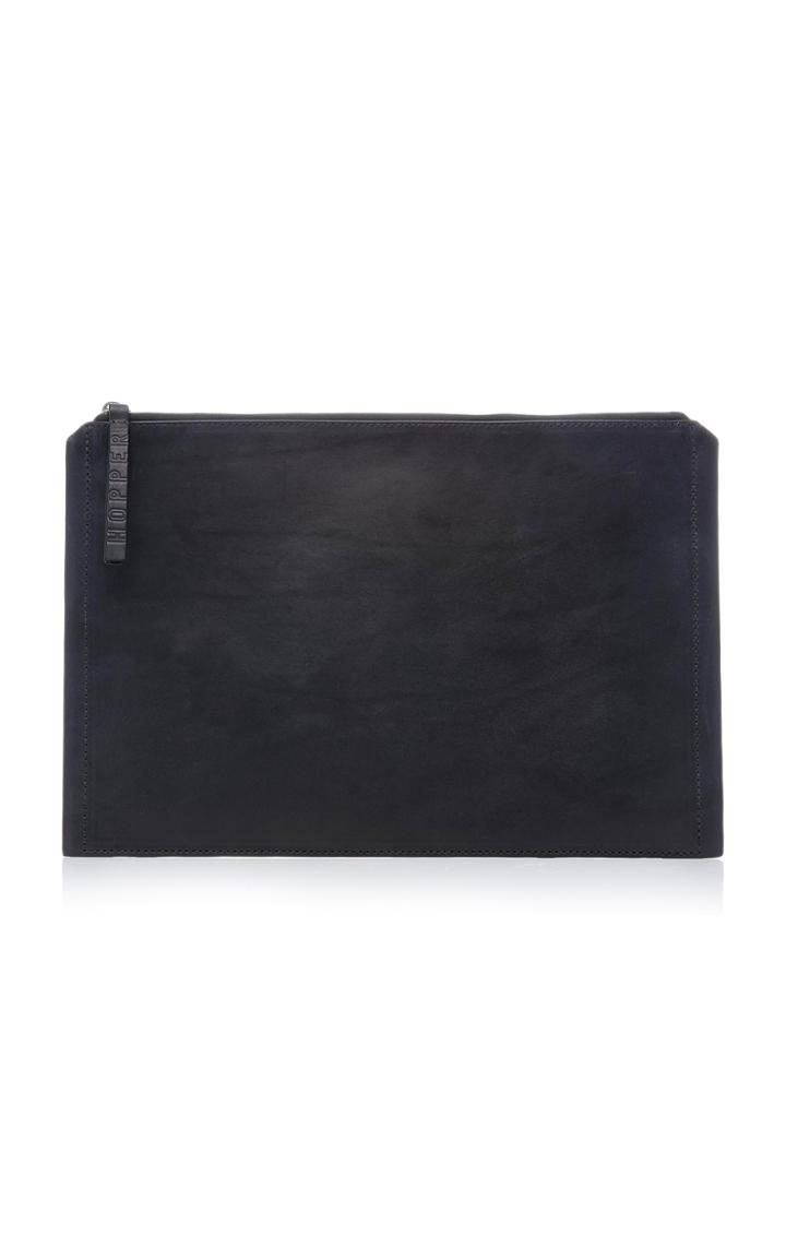 Hopper Goods Leather Zip Pouch