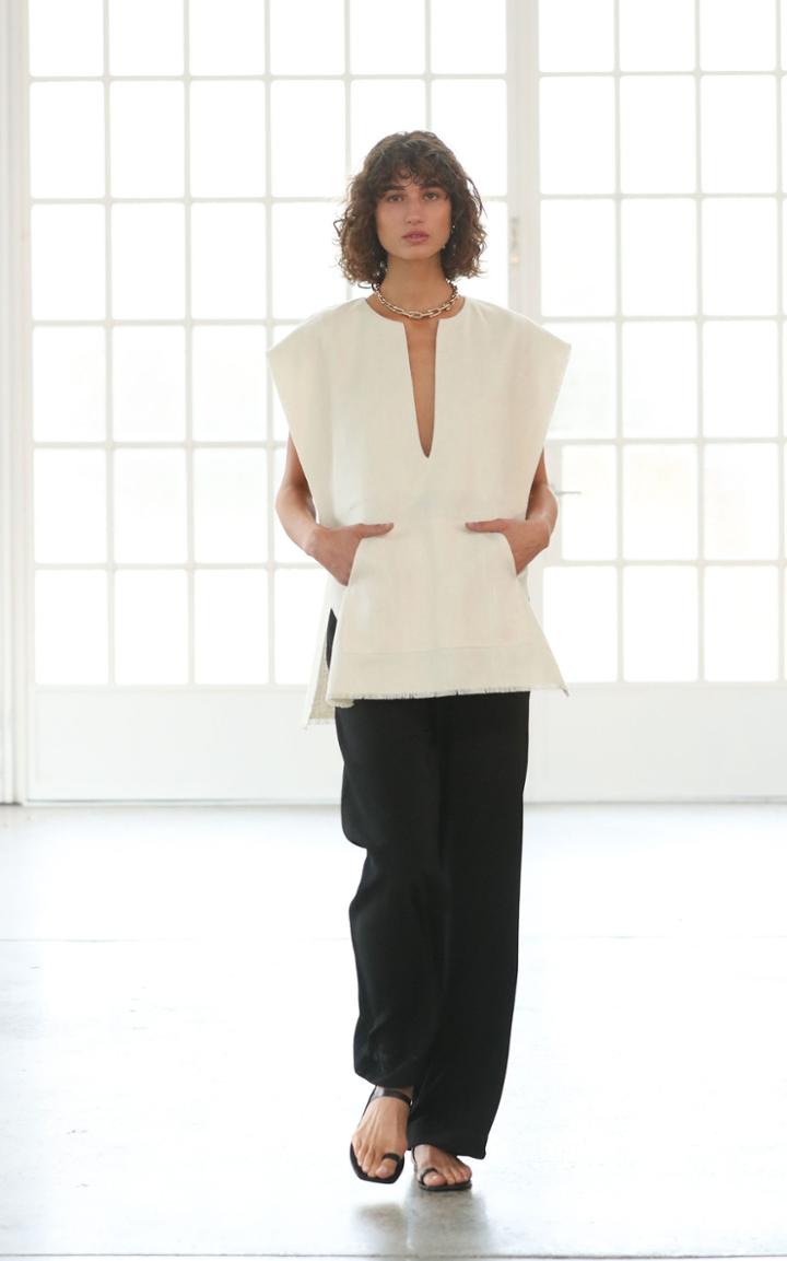 Matteau Swim Drawstring Silk Trouser