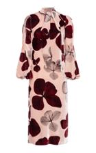Maria Lucia Hohan Rona Printed Velvet Dress