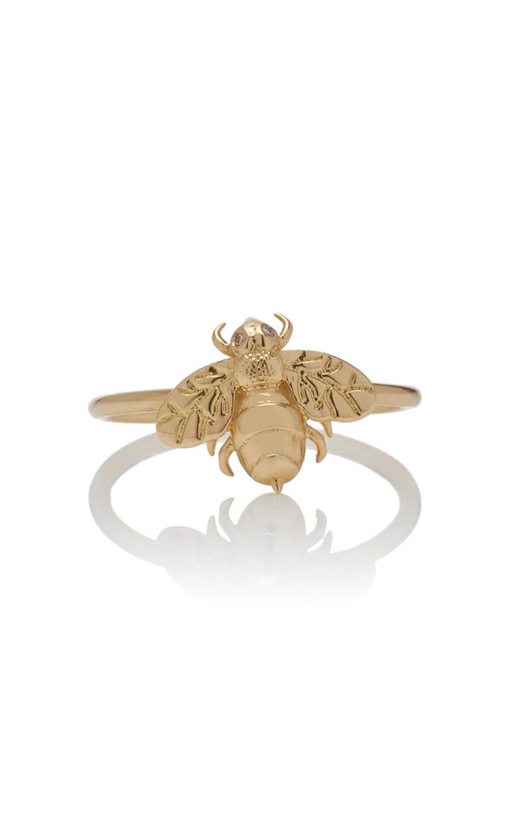Brent Neale Single Bee Band Ring