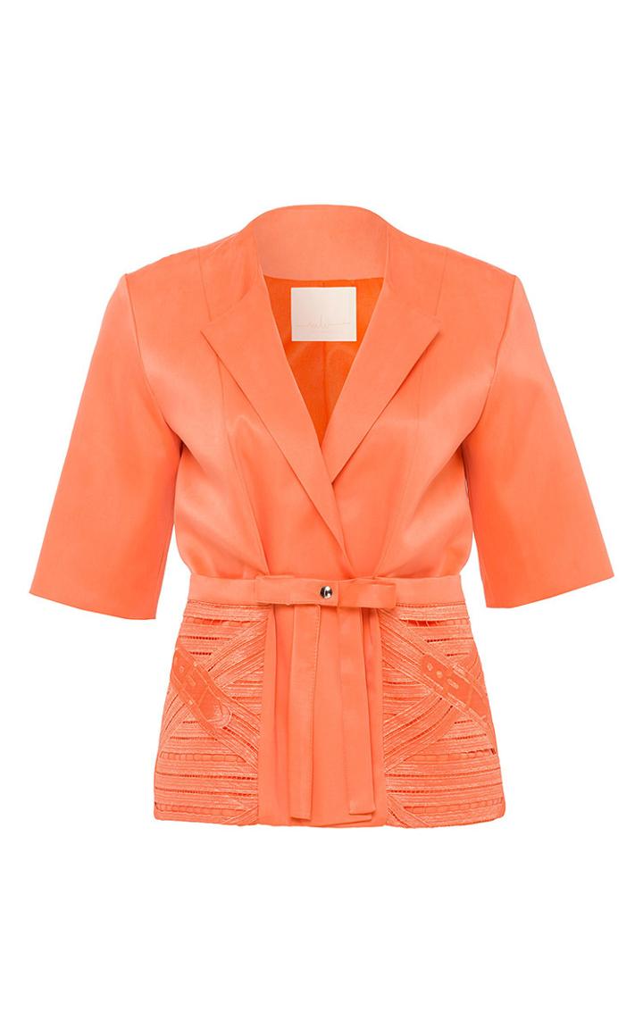 Marina Hoermanseder Notched Collar Megan Jacket