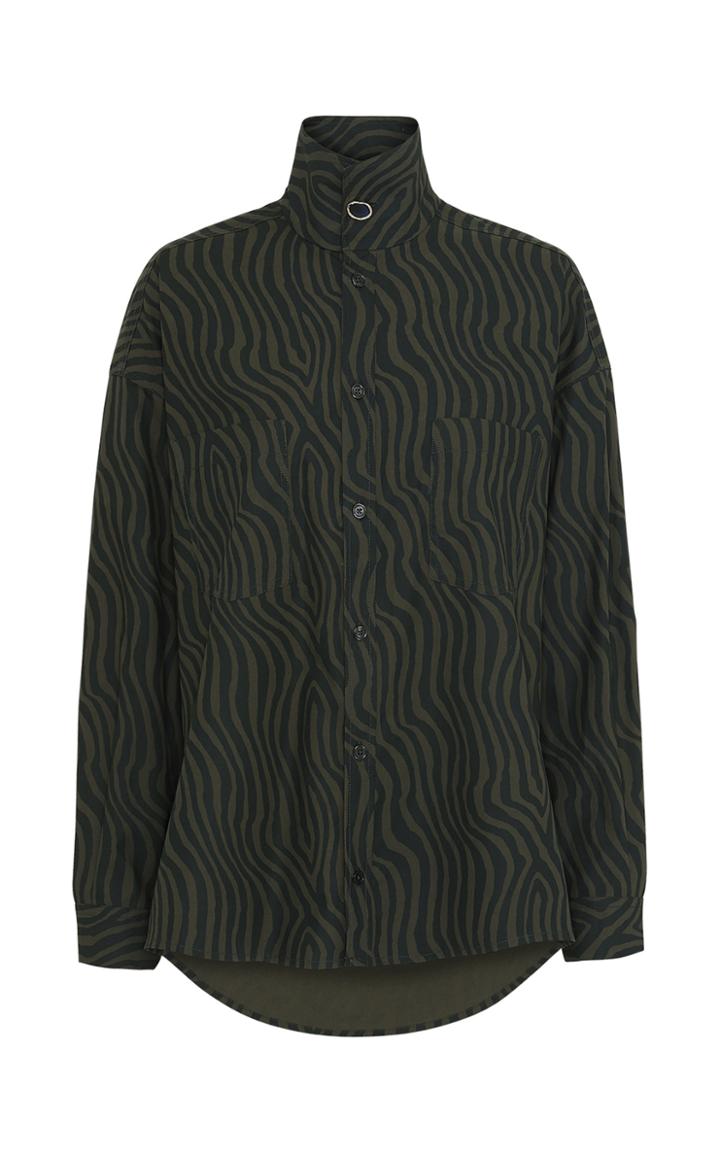 Moda Operandi Remain Robin Printed Cotton Top