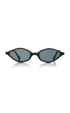 Alessandra Rich X Linda Farrow Alessandra Rich X Linda Farrow Skinny Oval Cat-eye Sunglasses