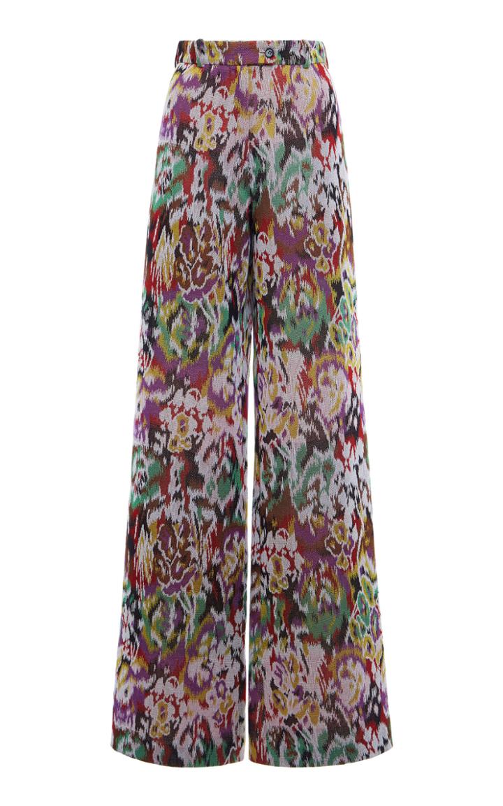 Moda Operandi Missoni Printed High-rise Tapered Pants Size: 38