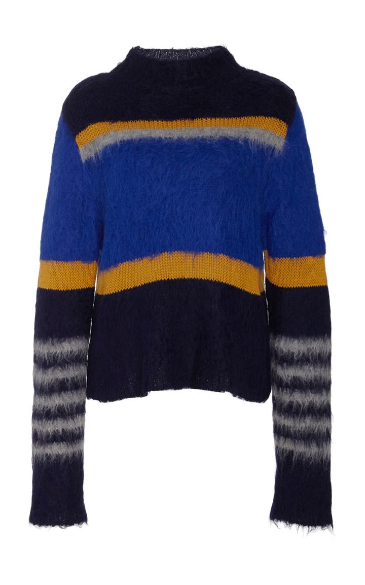 Escvdo Shell Suri Knit Brushed Alpaca Top