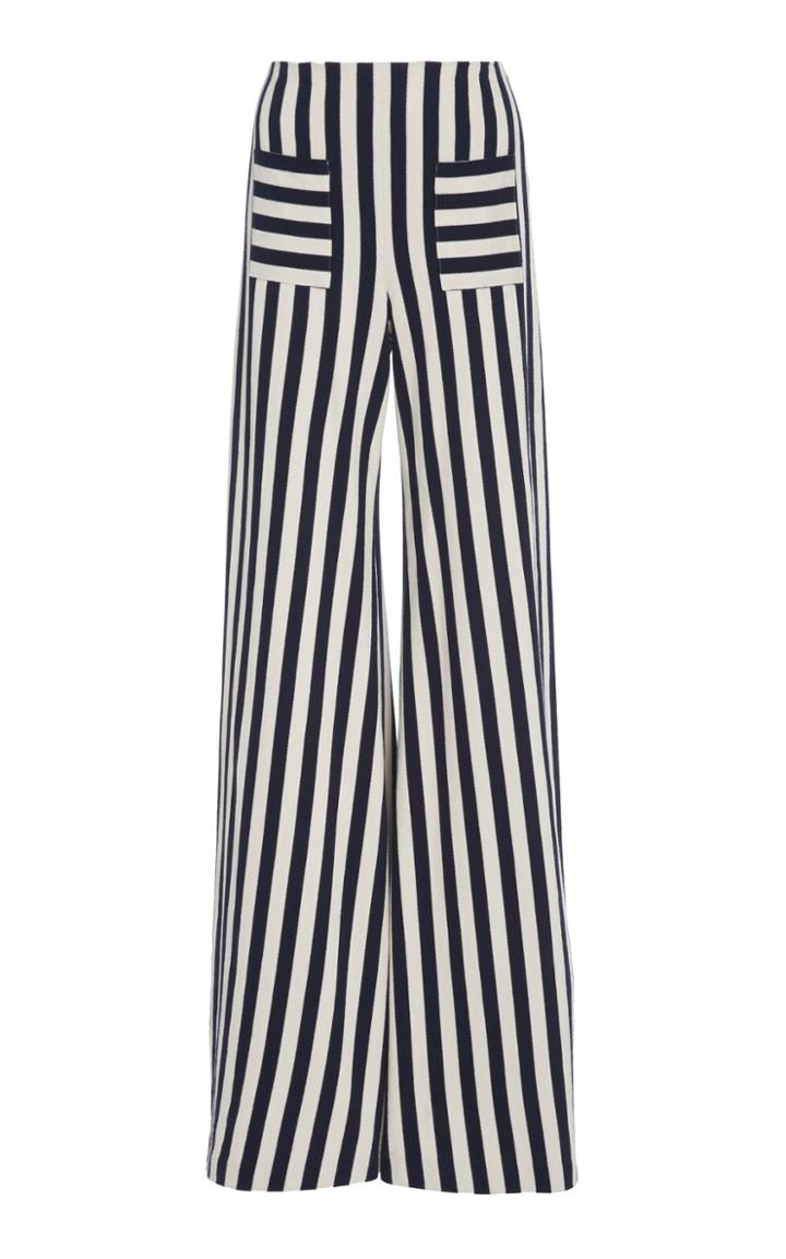 Hellessy Luc Striped Jersey Pants