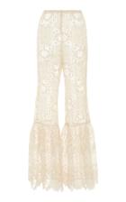 Anna Sui Floral Diamond And Medallion Flared Pants