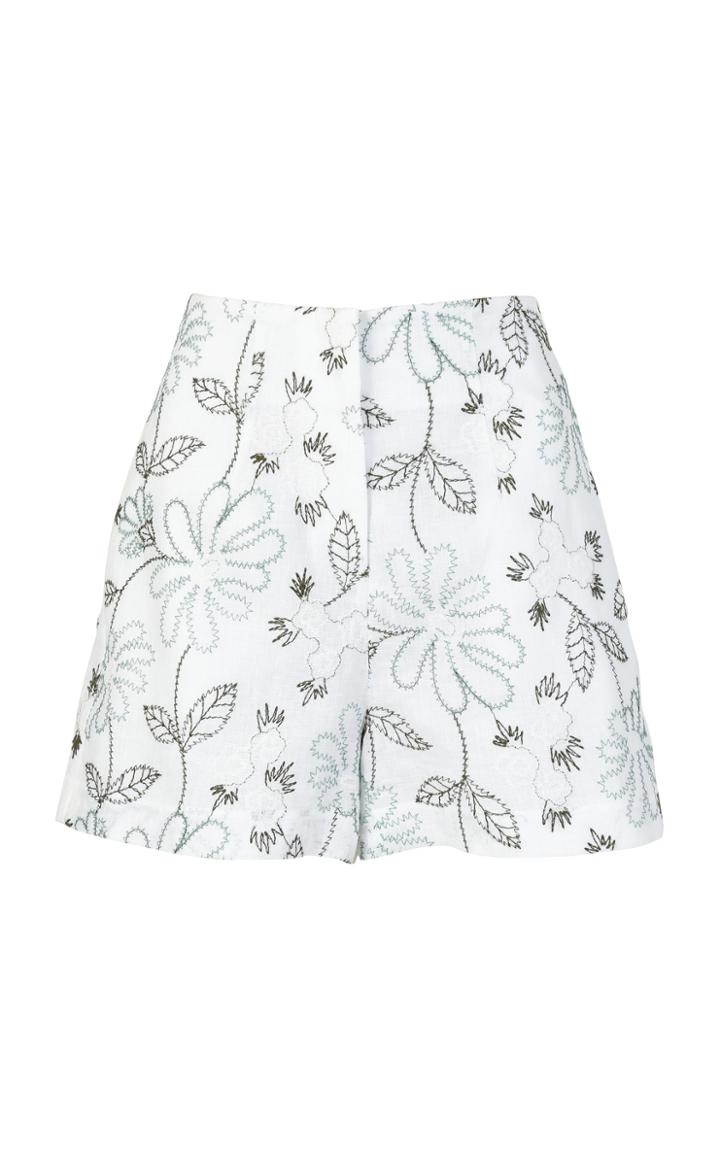 Moda Operandi Silvia Tcherassi Sirena Silk Shorts