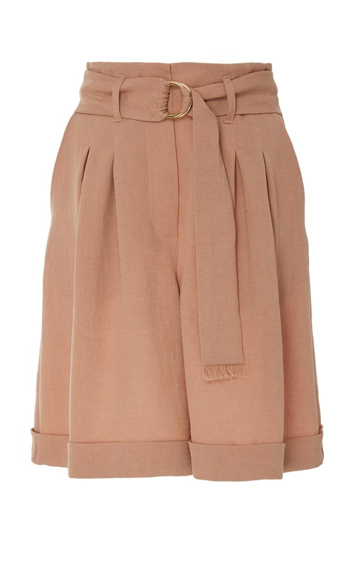 Nanushka Colorado Tailored Tech-linen Shorts