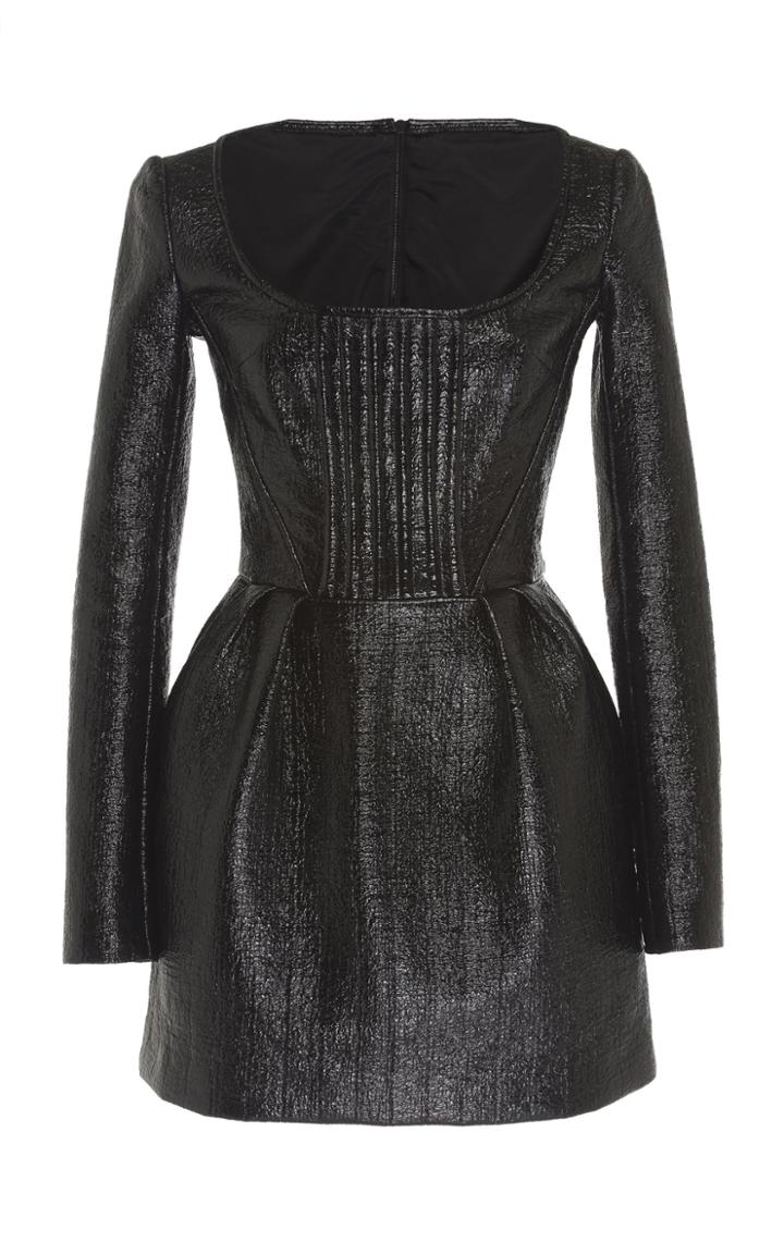 David Koma Boucle Mini Dress