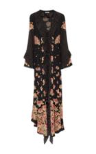 Vilshenko Aventina Silk Crepe De Chine Maxi Dress