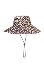 Ganni Printed Shell Hat Size: Xs/s