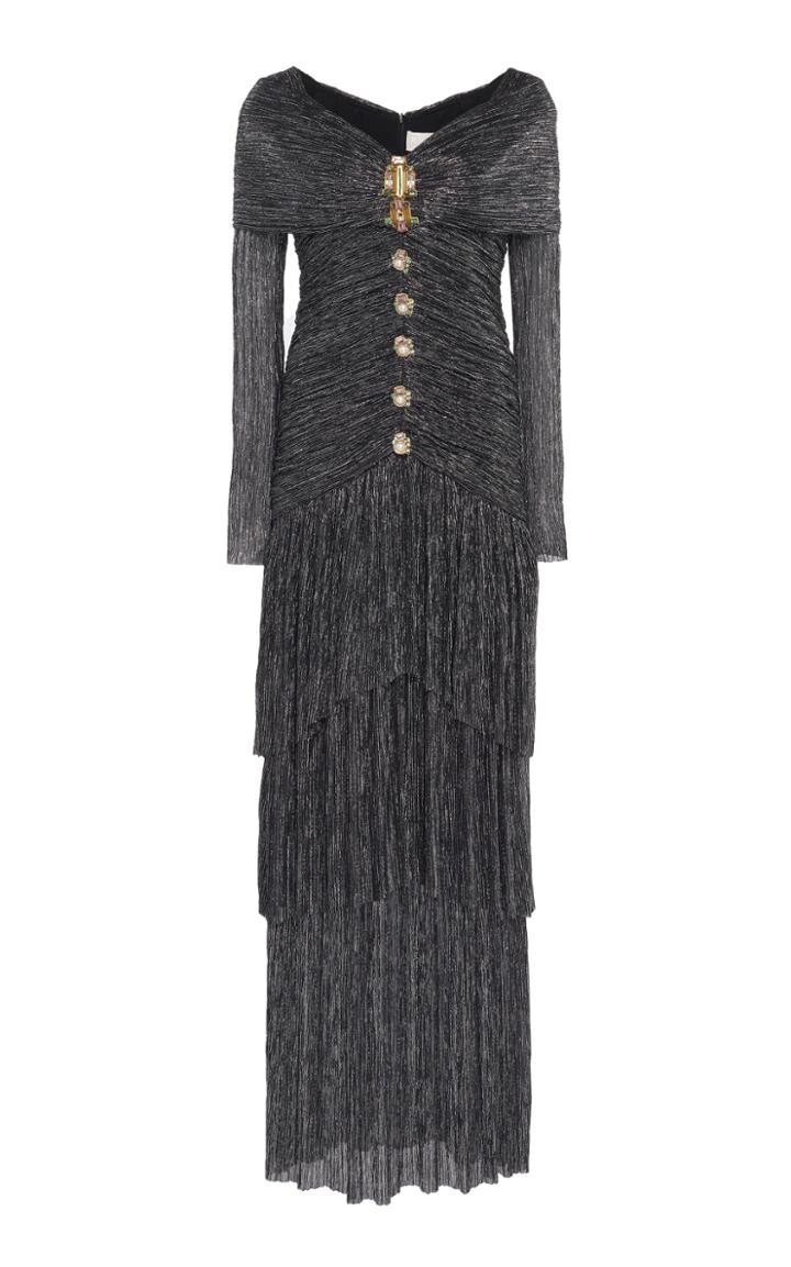 Peter Pilotto Draped Bodice Gown